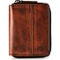  Destressed Portfel Ochrona RFID Skórzany 10.5 cm Model rusty orange