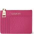  Skórzane etui na klucze Bologna Skórzane etui na klucze 11,5 cm z przegródką na przywieszkę powietrzną Model hot pink