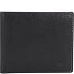  Portfel Prato RFID Skóra 11 cm Model schwarz