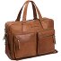  Wax Pull Up Teczka Skórzany 43 cm Komora na laptopa Model cognac