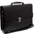  Salvatore Briefcase Messenger Skórzany 42 cm Komora na laptopa Model black