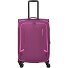  Corsiica 4 kółka Walizka M 67 cm z plisą rozprężną Model pink