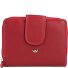  Portfel polo RFID skórzany 12,5 cm Model rot