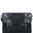  Buddy Teczka Skórzany 40 cm Komora na laptopa Model schwarz