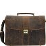 Vintage Briefcase Leather 38,5 cm Model brown