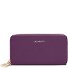  Bologna Leather Portfel Ochrona RFID Skórzany 20 cm Model purple
