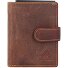  Vintage Original Wallet RFID Leather 8 cm Model braun