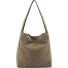  The Beaded One Torba na ramię Skóra 32 cm Model greyish khaki