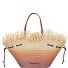  Pagoda Shopper Bag 27 cm Model fucsia-arancione-naturale
