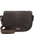  Antyczna skórzana torba na ramię 21 cm Model taupe