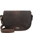 Antyczna skórzana torba na ramię 21 cm Model taupe Antyczna skórzana torba na ramię 21 cm Model taupe