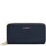  Bologna Leather Portfel Ochrona RFID Skórzany 20 cm Model navy