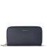  Bologna Leather Portfel Ochrona RFID Skórzany 20 cm Model navy