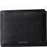  Embossed Portfel Skórzany 12 cm Model black