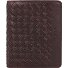  Don Luca Wallet Leather 10 cm Model dunkelbraun