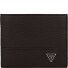  Barcellona Portfel Ochrona RFID Skórzany 12 cm Model dark oak