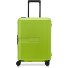  x United Colors of Benetton Color Block Hardside 4-kołowy wózek kabinowy 55 cm Model lime