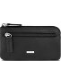  Leather Essentials Portfel z kluczem Skórzany 11.5 cm Model black
