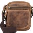 Vintage Torba na ramię Skórzany 13 cm Model brown