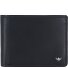  Polo Portfel Ochrona RFID Skóra 12 cm Model schwarz