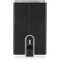  Czarne kwadratowe etui na karty kredytowe RFID Skóra 6 cm Model black