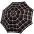  Classic Elegance Stick Umbrella 91 cm Model check brown