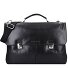  Romano Messenger Leather 44 cm Laptop Compartment Model schwarz