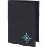  New Cryptan Portfel Ochrona RFID 10 cm Model schwarz-windrose 2.0 cyan