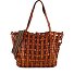  Valeria Shopper Bag Skórzany 30 cm Model bronzo-cognac