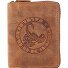  Vintage Zodiac Wallet Leather 10 cm Model skorpion