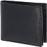  Leather Portfel Ochrona RFID Skóra 12 cm Model schwarz-circle bloom