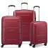 Galaxy 4 kółka Zestaw walizek 3-części Model dark red Galaxy 4 kółka Zestaw walizek 3-części Model dark red