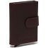  Leipzig Etui na karty kredytowe Ochrona RFID Skórzany 7.5 cm Model brown
