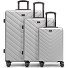  Essentials 07 3-SET 4 kółka Zestaw walizek 3-części Model silver-colored 2