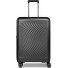  Vienna 4 kółka Walizka M 65 cm z plisą rozprężną Model black