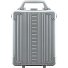 Aluminum Vertical Briefcase 24 cm przegroda na laptopa Model platinum