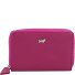  Joy Portfel z kluczem Skórzany 10.5 cm Model purple plum