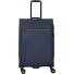  Travel Line 9704 4 kółka Walizka M 68 cm z plisą rozprężną Model dark blue