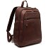  Wax Pull Up Plecak biznesowy Skórzany 39 cm Komora na laptopa Model brown