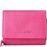 Aruba Portfel Ochrona RFID Skórzany 10 cm Model pink
