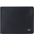  Polo Portfel Ochrona RFID Skóra 12.5 cm Model schwarz