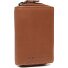  Floren Portfel Ochrona RFID Skóra 11 cm Model cognac
