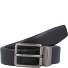  Business Reversible Belt Leather Model black | 105 cm