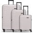  Eco Edition 4 kółka Zestaw walizek 3-części z plisą rozprężną Model beige