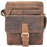  Vintage Torba na ramię skórzana 20 cm Model brown
