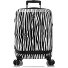  EZ Fashion 4 kółka Walizka kabinowy S 53 cm z plisą rozprężną Model zebra