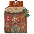  Maddy Treehouse Plecak dla dzieci 25 cm Model leather brown