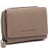  Zelan Portfel Ochrona RFID Skórzany 12 cm Model taupe