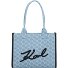  Skuare Shopper Bag 32 cm Model monogram denim light blue