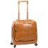  Life Pelle 4-Wheel Leather Business Trolley 43 cm Laptop Compartment Model cognac